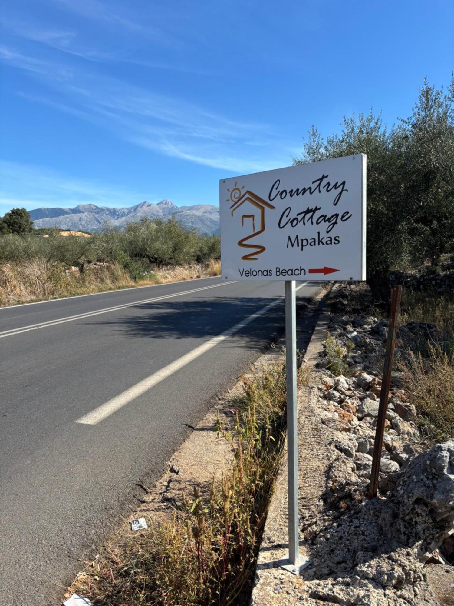 Velonas Beach Mpakas Country Cottage Prosilio  외부 사진